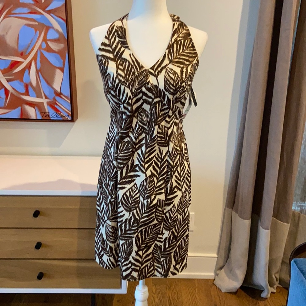 NWT Vintage Jones New York Halter Dress in Size 8